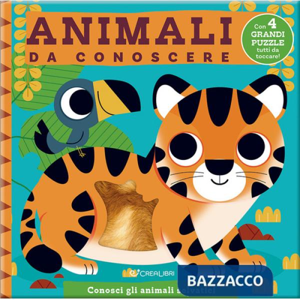Animali da conoscere. Accarezza puzzle. Ediz. illustrata