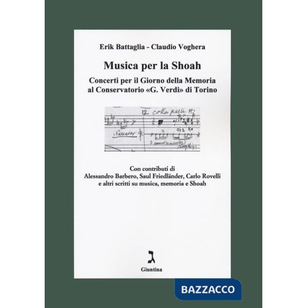 Musica per la Shoah. Concerti per il Giorno della Memoria al Conservatorio «G. Verdi» di Torino