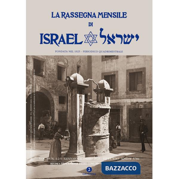 Rassegna mensile di Israel (La). Vol. 89