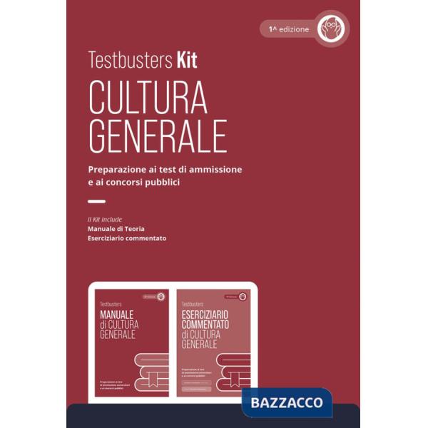 Testbusters Kit Cultura Generale. Con simulatore online