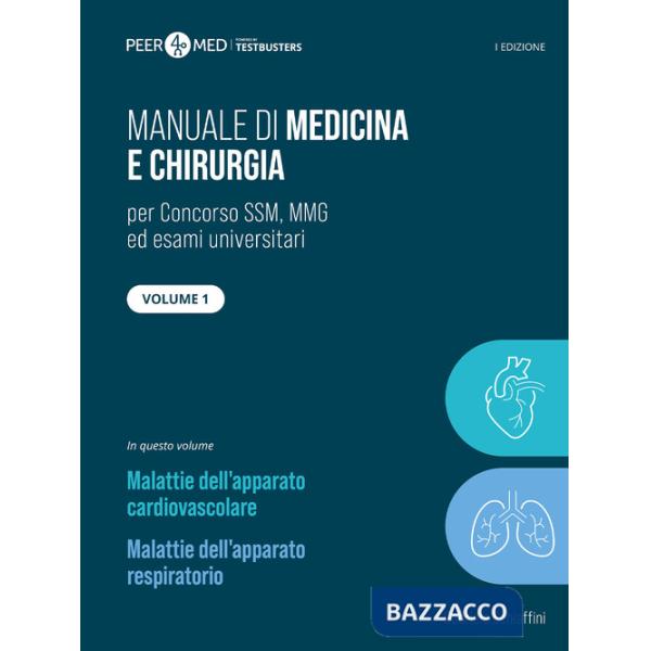 Peer4Med. Manuale di medicina e chirurgia SSM. Vol. 1: Cardiologia e pneumologia