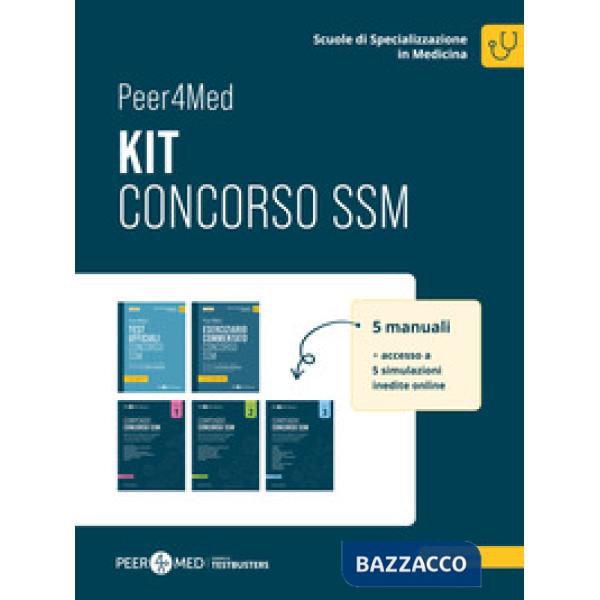 Peer4Med. Kit concorso SSM. Con espansione online. Con software di simulazione