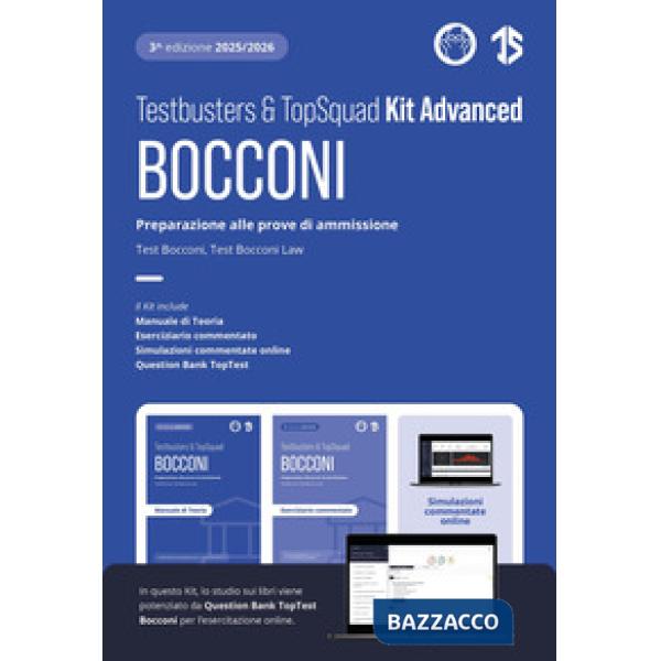 Testbusters. Bocconi. Kit advanced. Con simulazioni commentate online, Question Bank TopTest