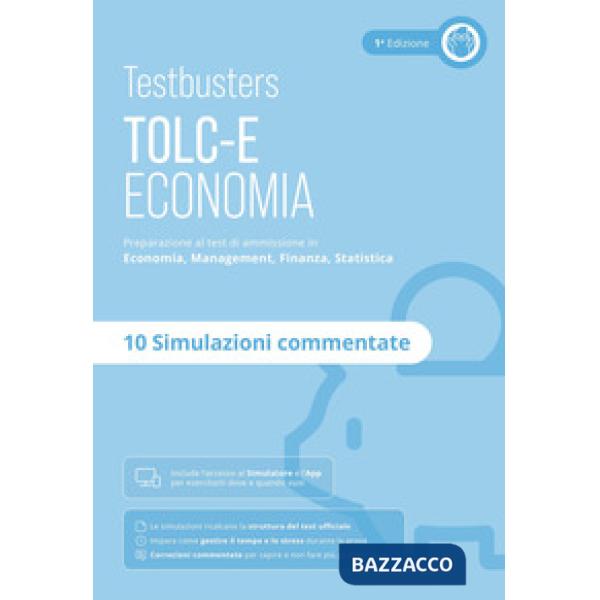 Testbusters. TOLC-E. Simulazioni commentate