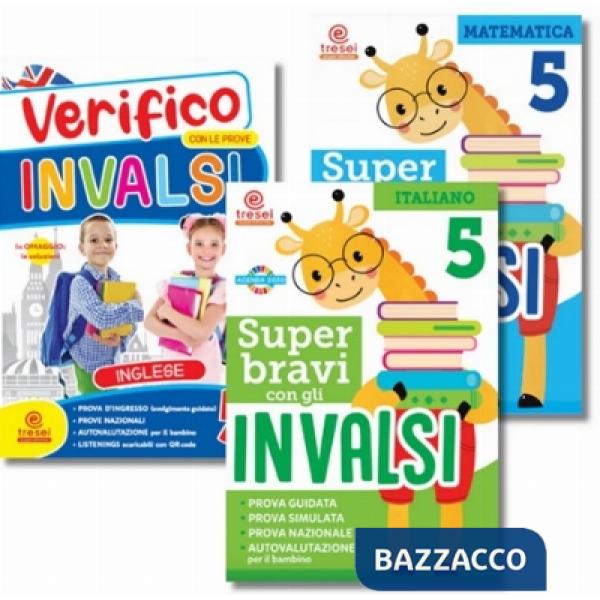 SUPER BRAVI CON GLI INVALSI CL. 5 CON INGLESE