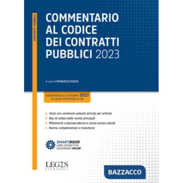 Commentario al Codice dei contratti pubblici 2023