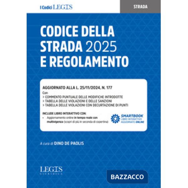 Codice della strada 2025 e regolamento