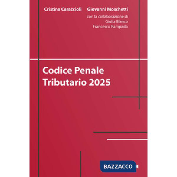 Codice penale tributario 2025