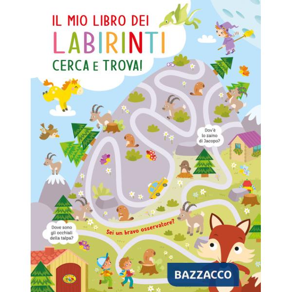 Mio libro dei labirinti. Ediz. a colori (Il)