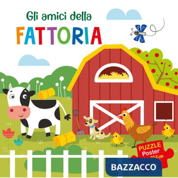Amici della fattoria. Puzzle poster. Ediz. a colori (Gli)