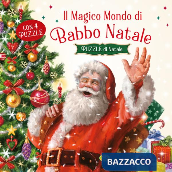 Magico mondo di Babbo Natale. Puzzle di Natale. Ediz. a colori (Il)