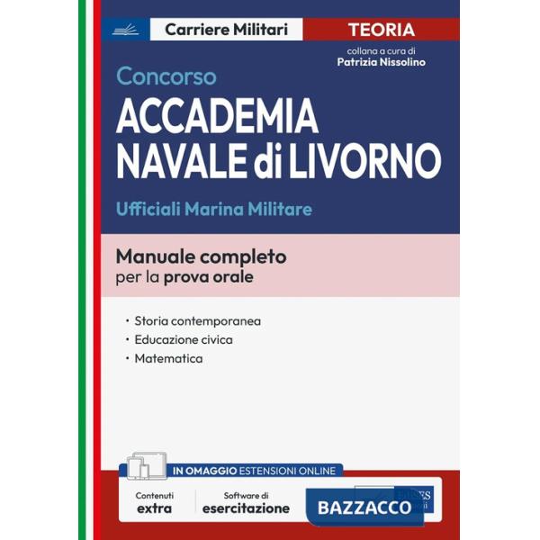 Concorso accademia navale di Livorno. Ufficiali Marina. Con espansione online. Con software di simulazione