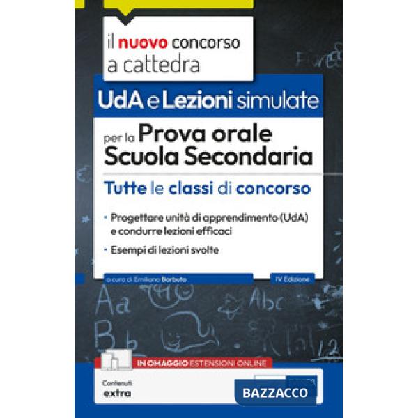 UDA. Lezioni simulate prova orale scuola secondaria. Con espansione online