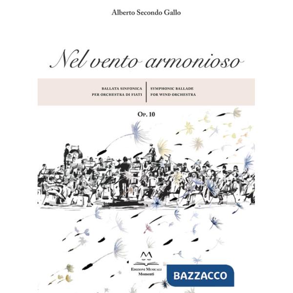 Nel vento armonioso op.10. Ballata sinfonica per orchestra di fiati-Symphonic ballade for wind orchestra. Partitura