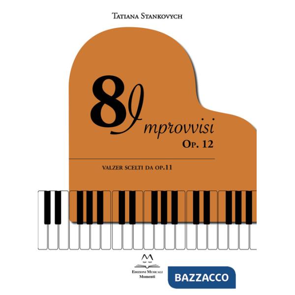 8 Improvvisi Op. 12. valzer scelti da op. 11. Spartito