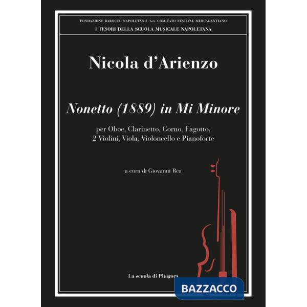 Nonetto (1889) in Mi minore. Partitura
