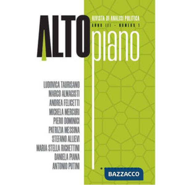 Altopiano. Rivista di analisi politica (2026). Vol. 1