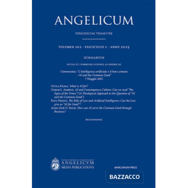 Angelicum (2025). Vol. 1