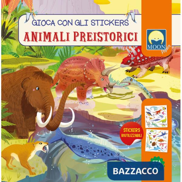 Animali preistorici. Stickers. Ediz. a colori