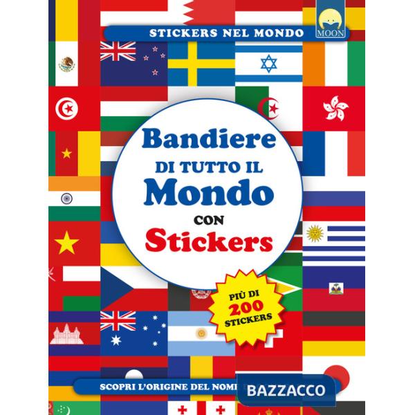 Bandiere di tutto il mondo. Con adesivi