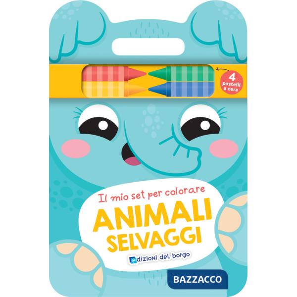 Animali selvaggi. Il mio set per colorare. Ediz. a colori