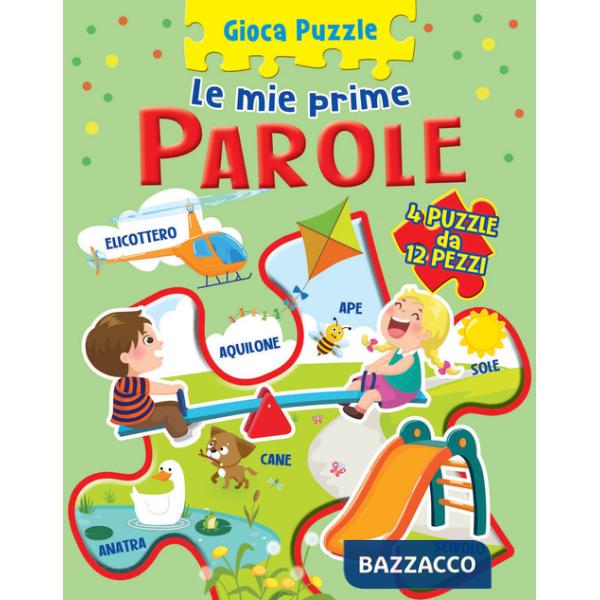 Prime parole. Gioca puzzle. Ediz. a colori