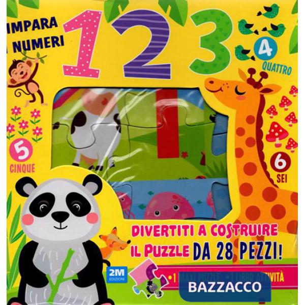 Impara i numeri 123. Ediz. a colori. Con puzzle
