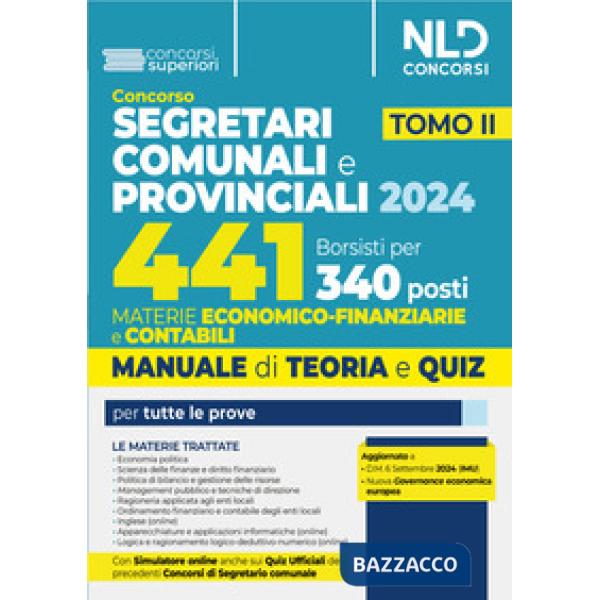 Concorso per 441 borsisti per 340 posti da segretari comunali e provinciali