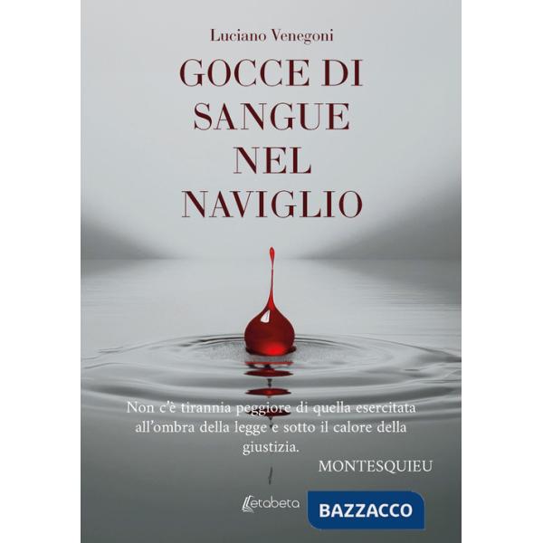 Gocce di sangue nel naviglio