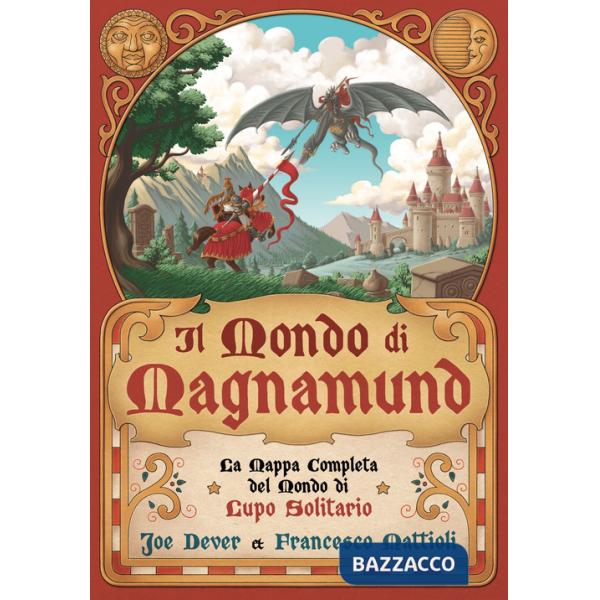 Mappa completa del Mondo di Magnamund. Lupo Solitario (La)