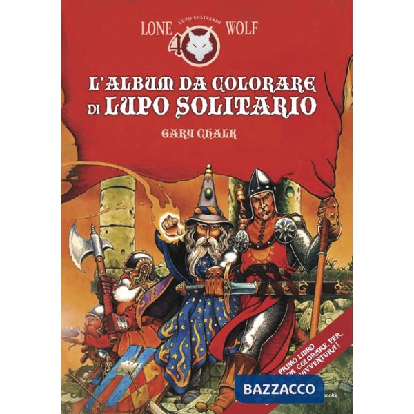 Album da colorare di Lupo Solitario (L')