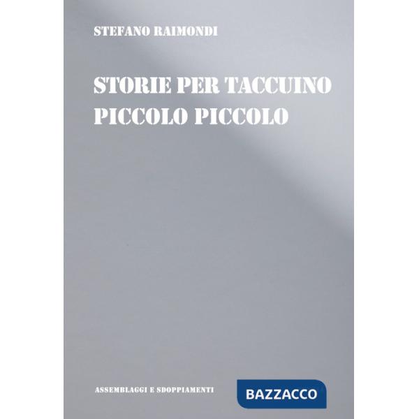 Storie per taccuino piccolo piccolo
