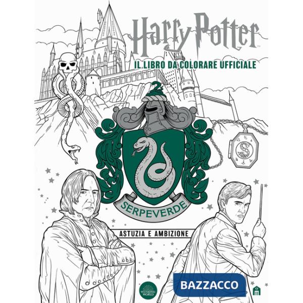 Harry Potter. Serpeverde: astuzia e ambizione. Il libro da colorare ufficiale