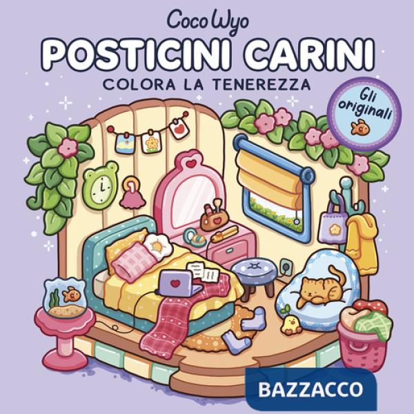 Posticini carini. Libro da colorare per tutte le età (Gli originali Coco Wyo)