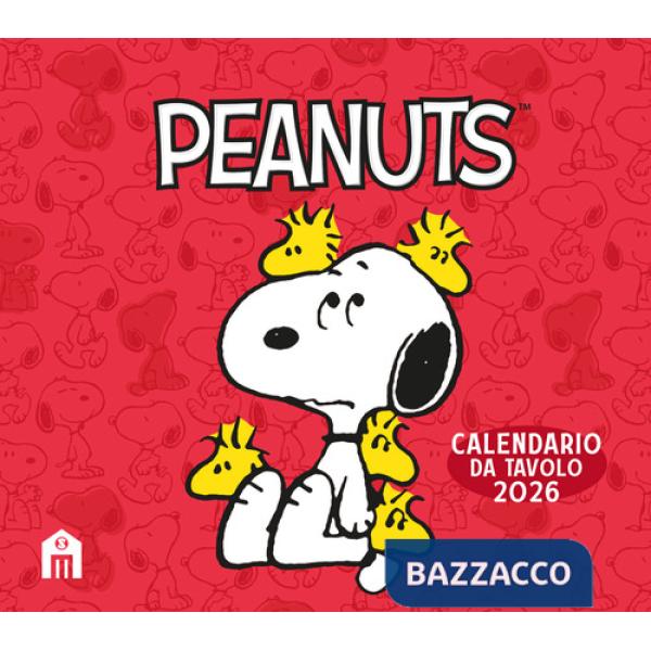 Peanuts. Calendario da tavolo 2026