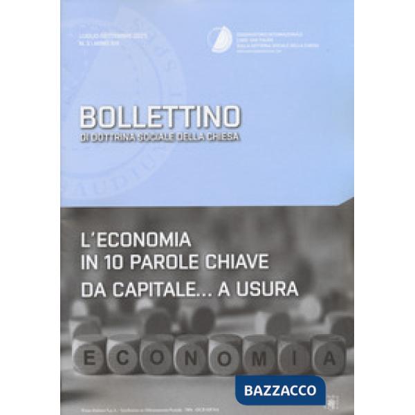 Bollettino di dottrina sociale della Chiesa (2023). Vol. 3
