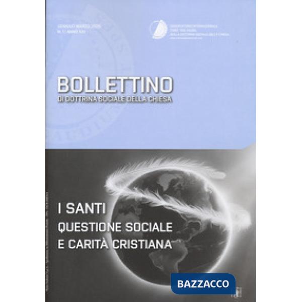 Bollettino di dottrina sociale della Chiesa (2025). Vol. 1