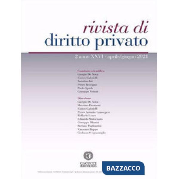 Rivista di diritto privato