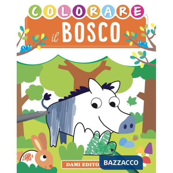 Colorare il bosco. Ediz. illustrata