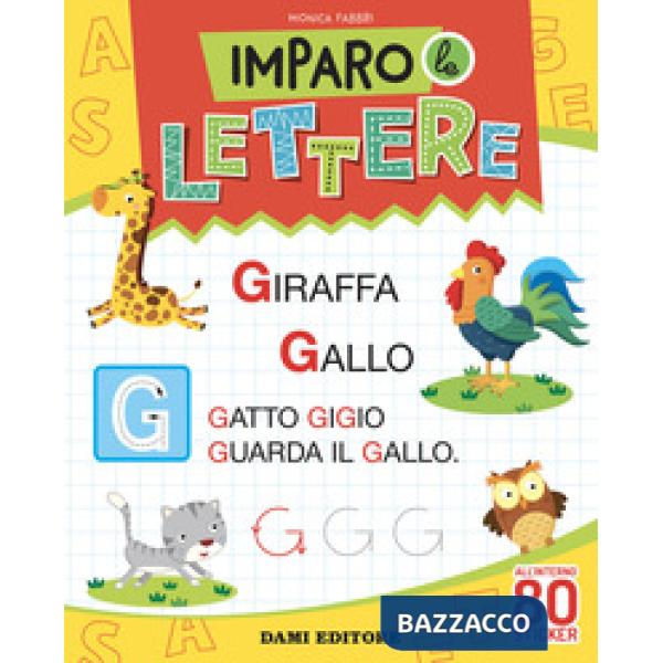 Imparo le lettere. Con adesivi. Ediz. a colori