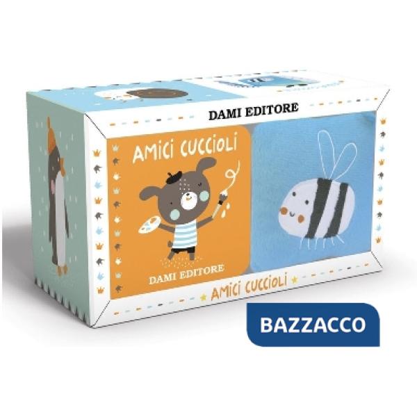 Amici cuccioli. Morbide coccole. Ediz. a colori. Con cubo morbido