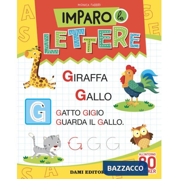 Imparo le lettere. Con adesivi. Ediz. a colori