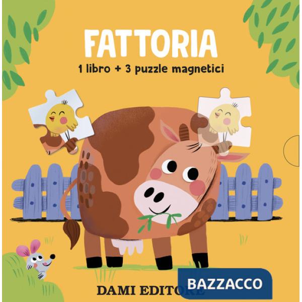 Fattoria. Libri con puzzle magnetici. Ediz. a colori. Con 3 puzzle
