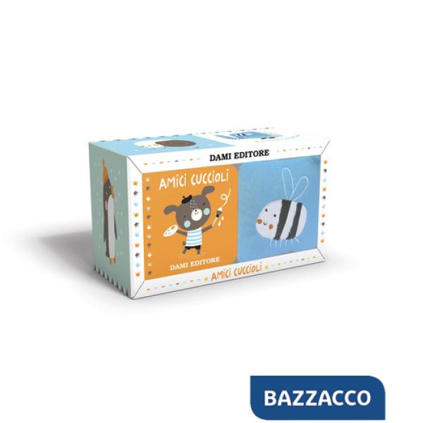 Amici cuccioli. Morbide coccole. Ediz. a colori. Con cubo morbido multisensoriale