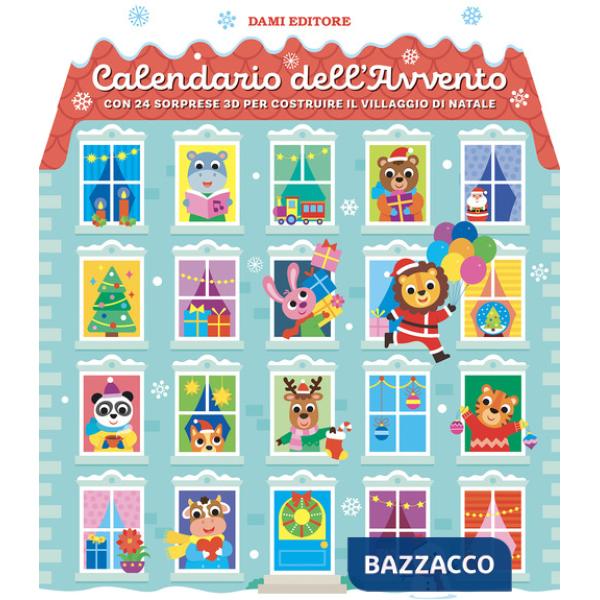 Calendario dell'Avvento. Con 24 sorprese 3D per costruire il villaggio di Natale. Ediz. a colori
