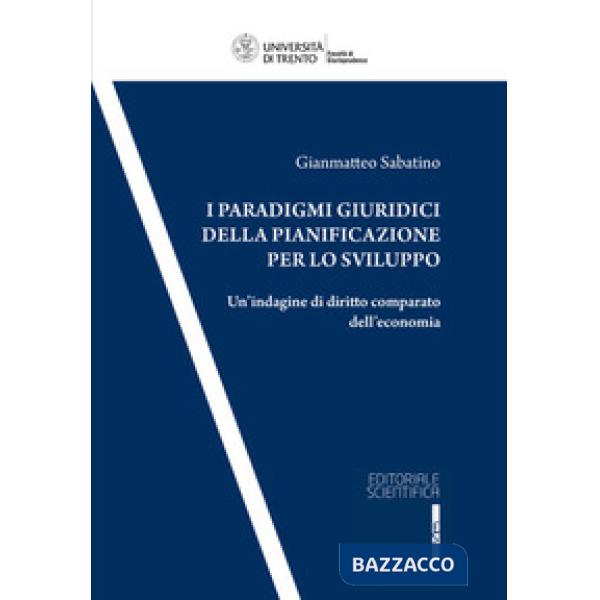 I paradigmi giuridici della pianificazione per lo sviluppo. Un'indagine di diritto comparato dell'economia