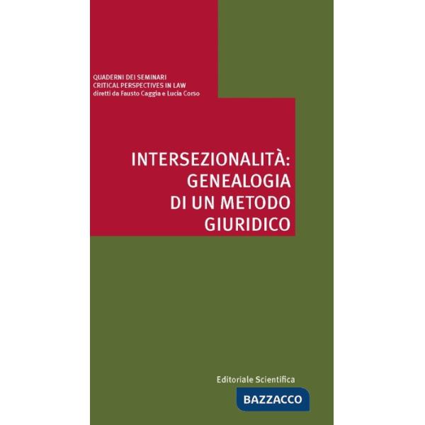 INTERSEZIONALITA': GENEALOGIA METODO