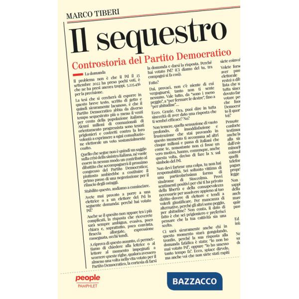Sequestro. Controstoria del Partito Democratico (Il)