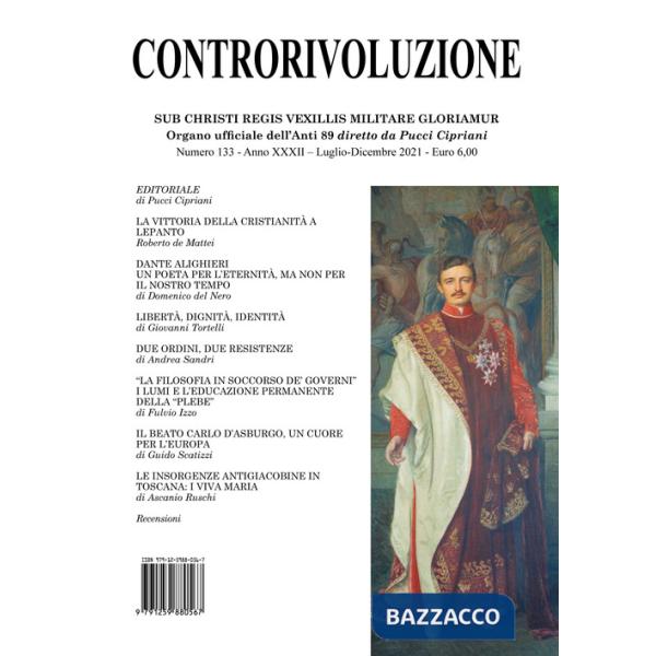 Controrivoluzione (2021). Vol. 133: Luglio-dicembre
