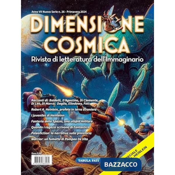 Dimensione cosmica. Rivista di letteratura dell'immaginario (2024). Vol. 26: Primavera